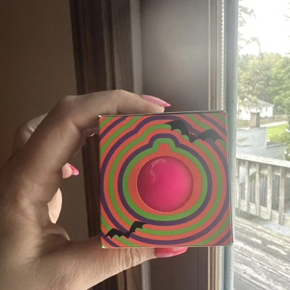 Needoh Jack-Glow Lantern Pink Glow In The Dark Halloween Authentic Schylling